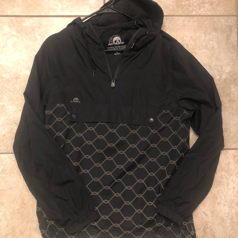 Sketchy Tank Pullover Windbreaker Hoodie Zumiez